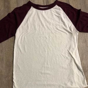 21men size small baseball tee